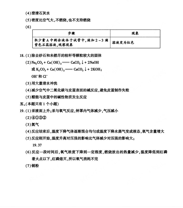 2024年成都中考化学真题及答案