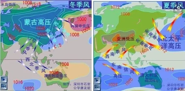 高中地理必修一第二章知识点